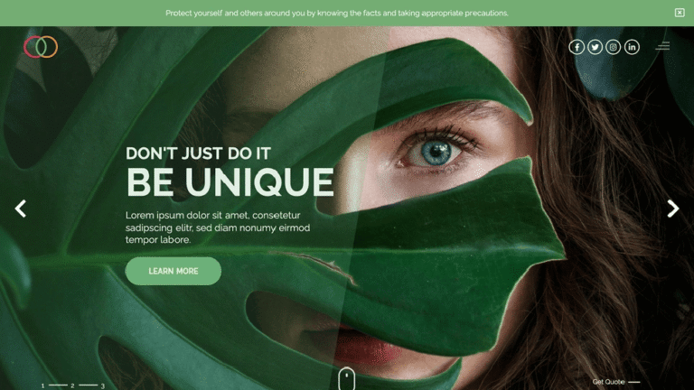 Boster – Landing Page Template - Premium Template
