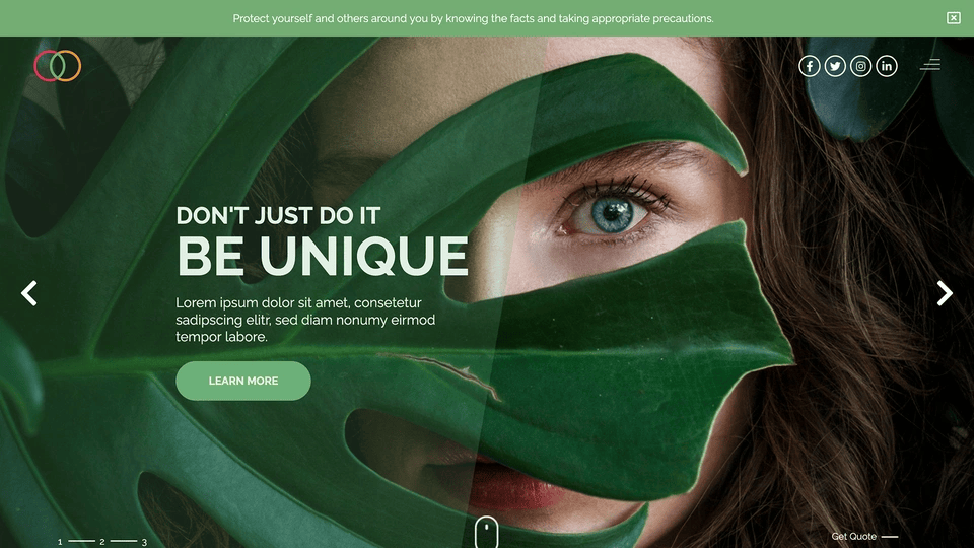 Boster – Landing Page Template - Premium Template