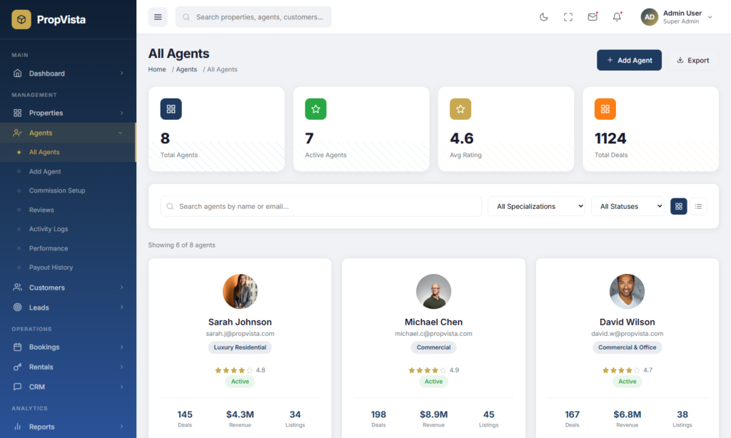 Agent Management