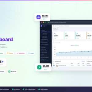 AutoDash - Premium Vue.Js Auto Dealer Admin Dashboard Template