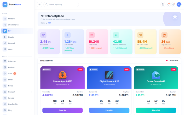 NFT Dashboard