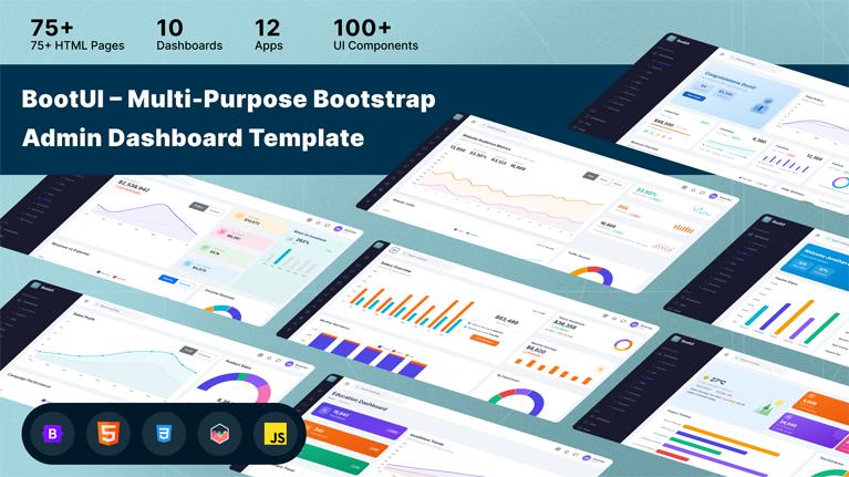BootUI – Premium Bootstrap 5 Admin Dashboard Template