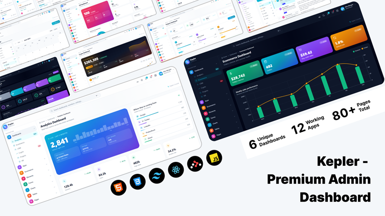 Kepler Console – Premium React Admin Dashboard Template