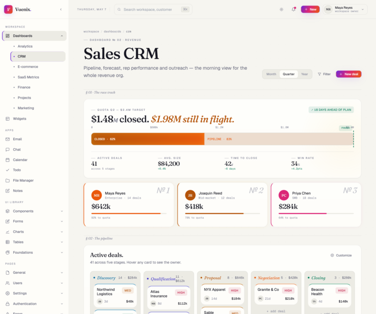 Sales CRM