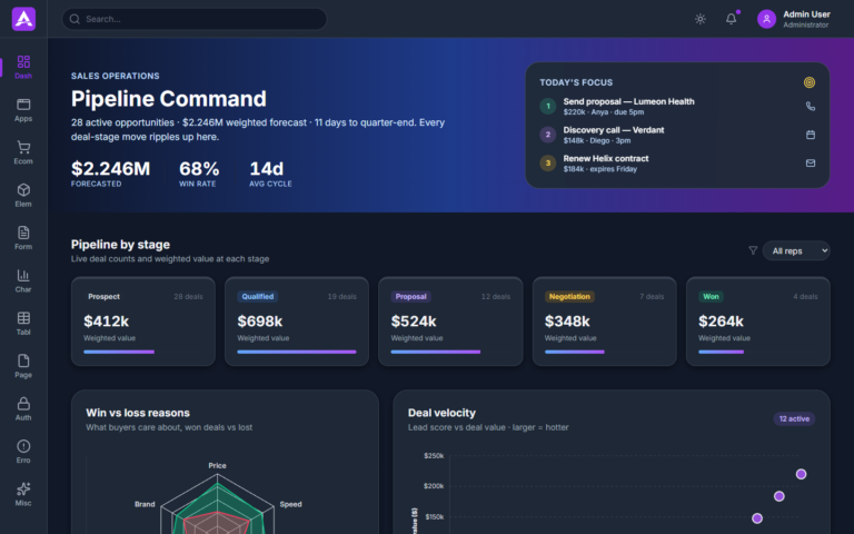 CRM Dark