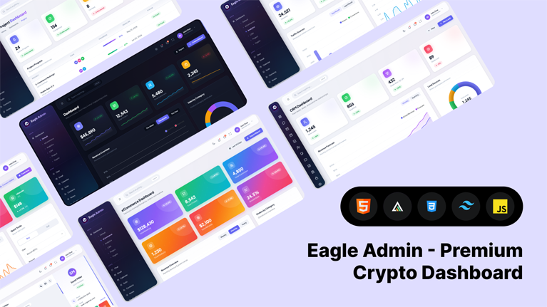 Eagle Admin – Tailwind CSS HTML Admin & Dashboard Template