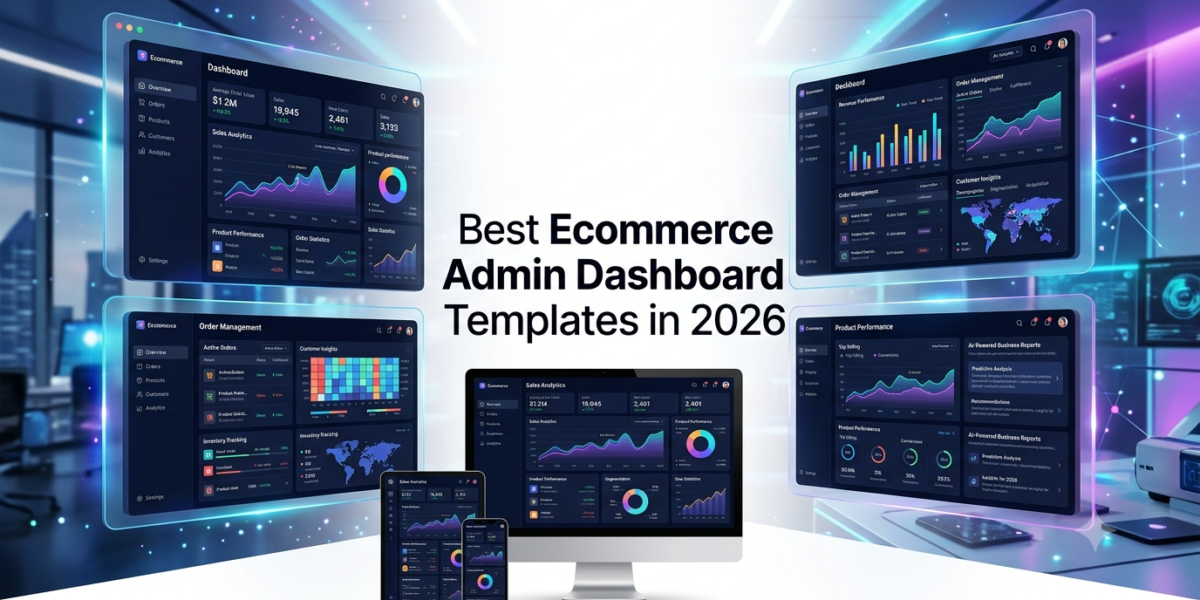 Best Ecommerce Admin Dashboard Templates