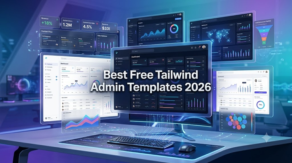 Best Free Tailwind Admin Templates 2026
