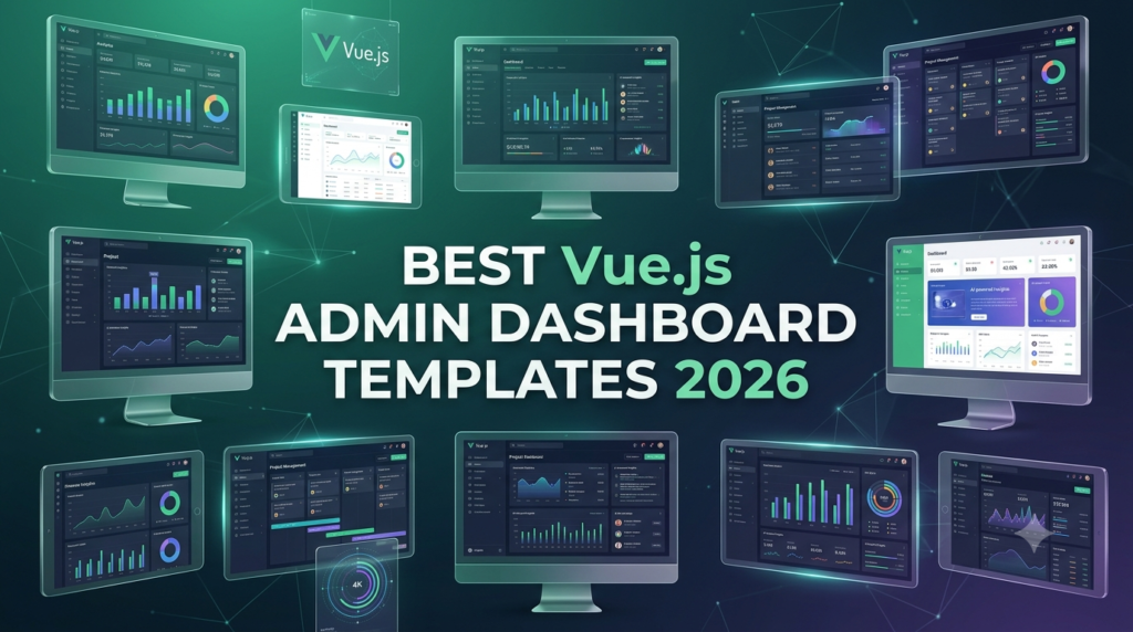 Best Vue.js Admin Dashboard Templates 2026