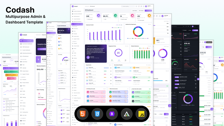 Codash – Premium Bootstrap 5 Admin Dashboard Template
