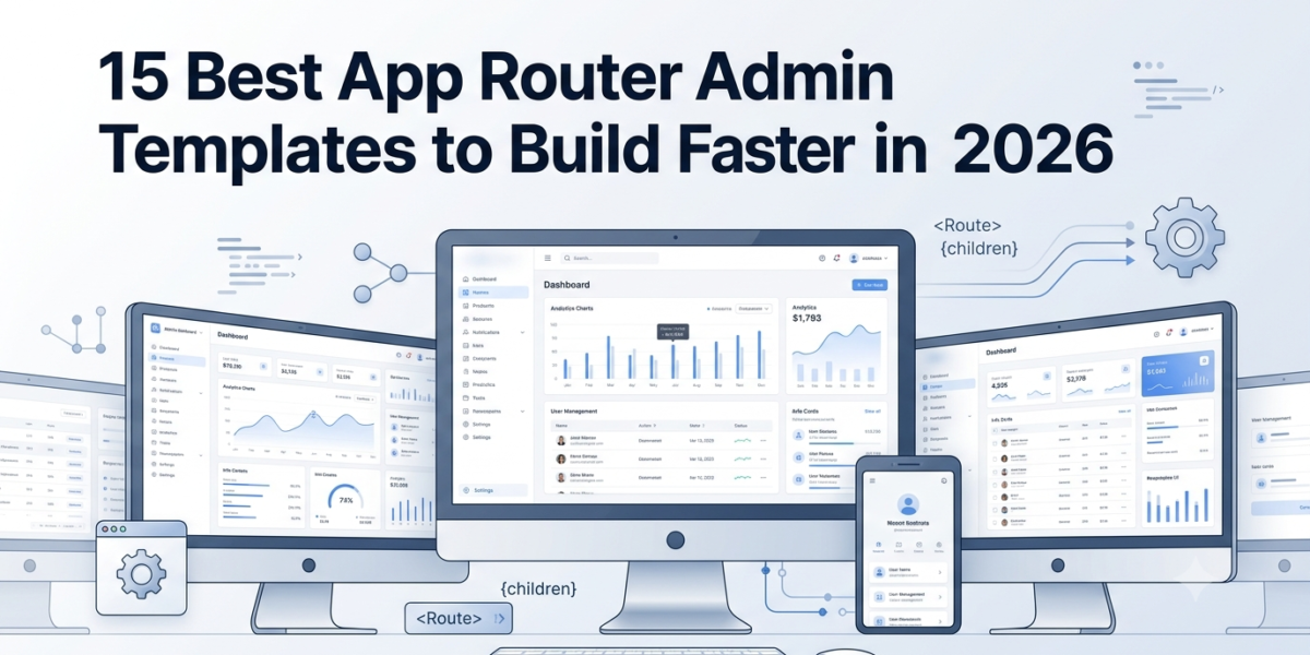 App Router Admin Templates