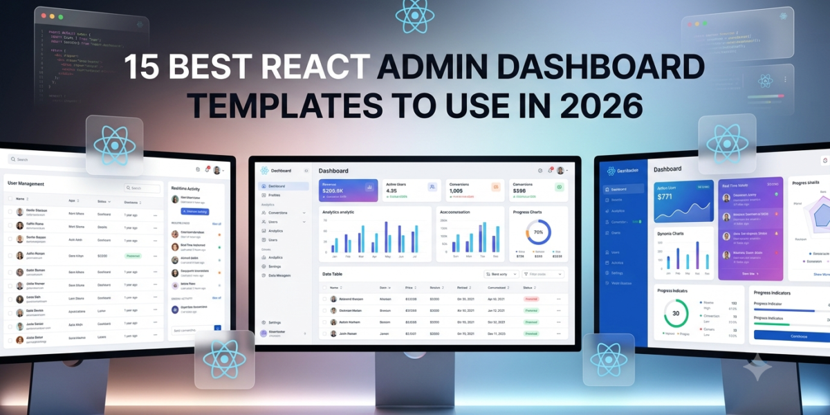 React Admin Dashboard Templates