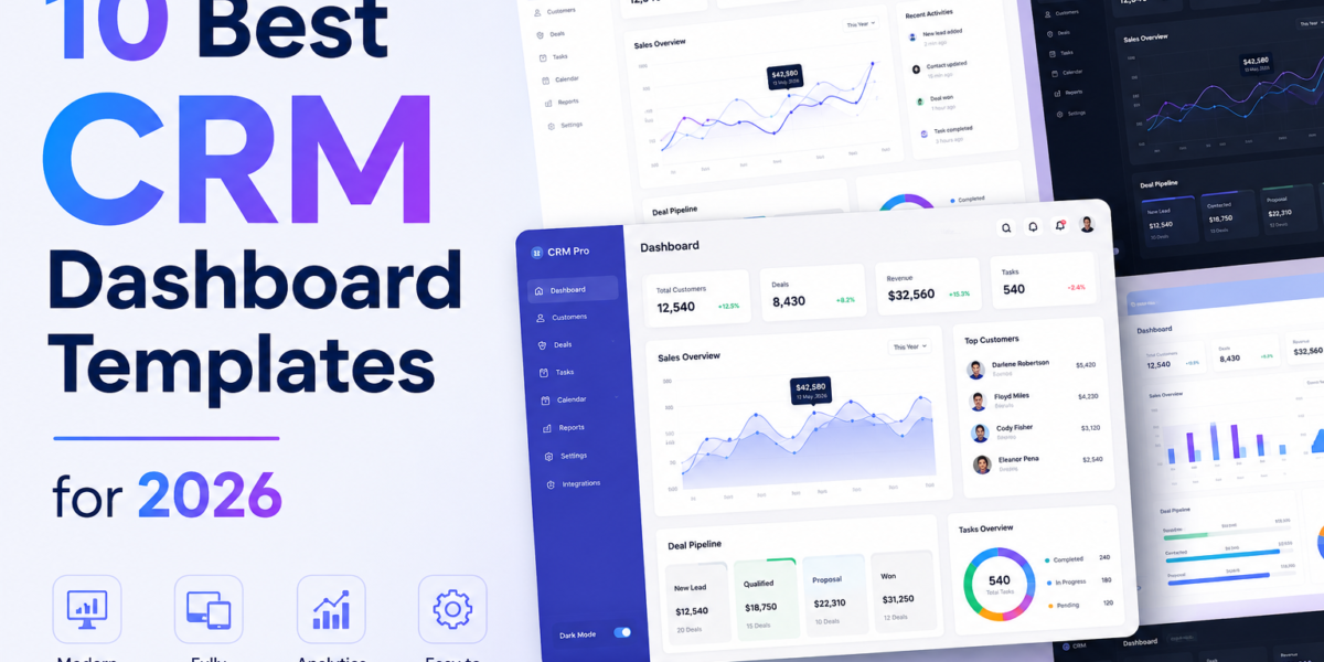 Best CRM Dashboard Templates