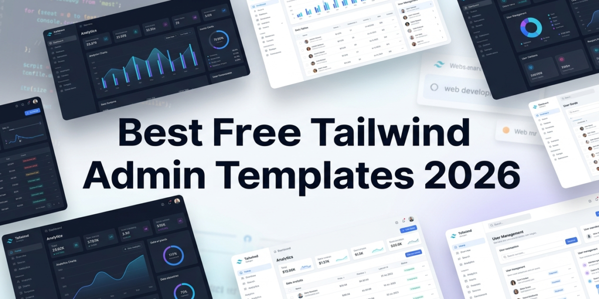 Free Tailwind Admin Templates