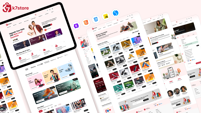 K7 Store – Premium Multipurpose Fashion & Apparel eCommerce HTML5 Template
